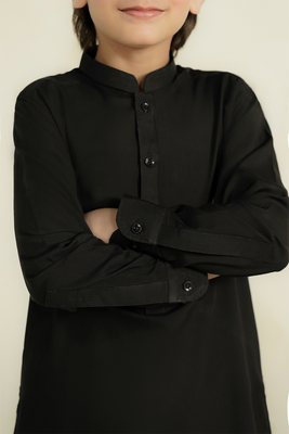 KIDS SHALWAR KAMEEZ | JET BLACK