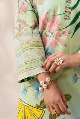 Elara — Mint Floral 3-Piece Set