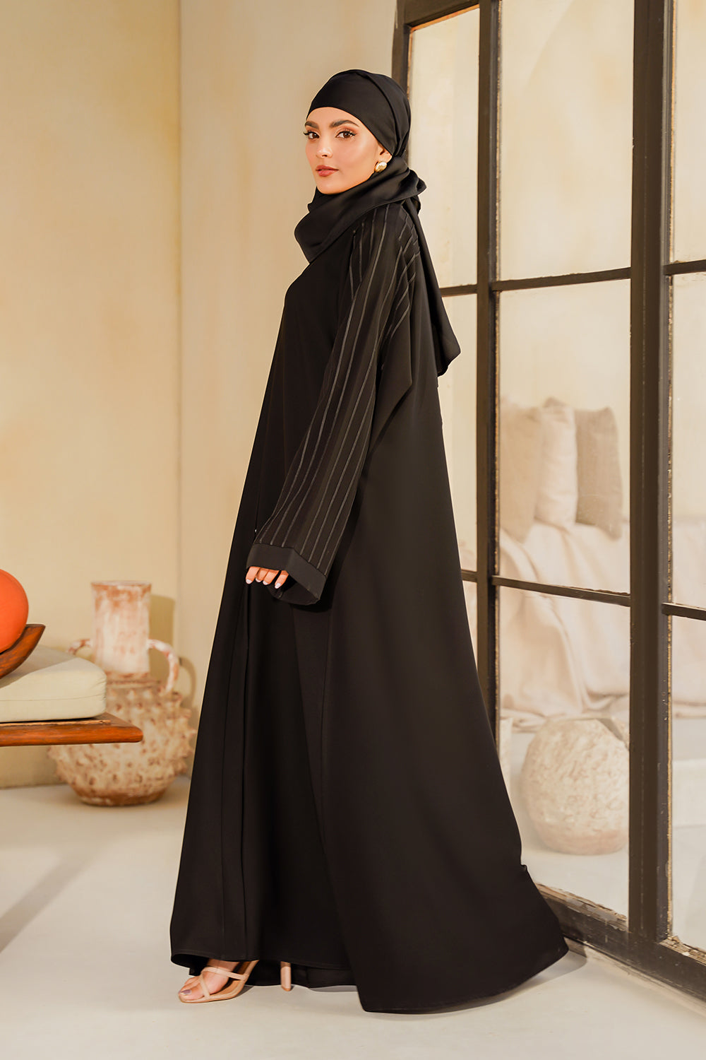 Marjan Abaya Set | Buttoned Up