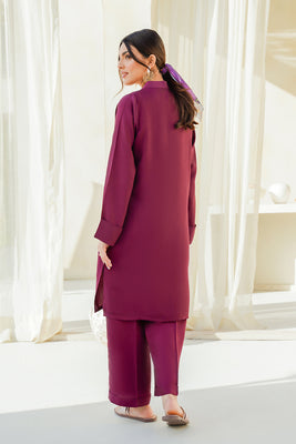 SOLIDS CO-ORD | BURGUNDY BLISS