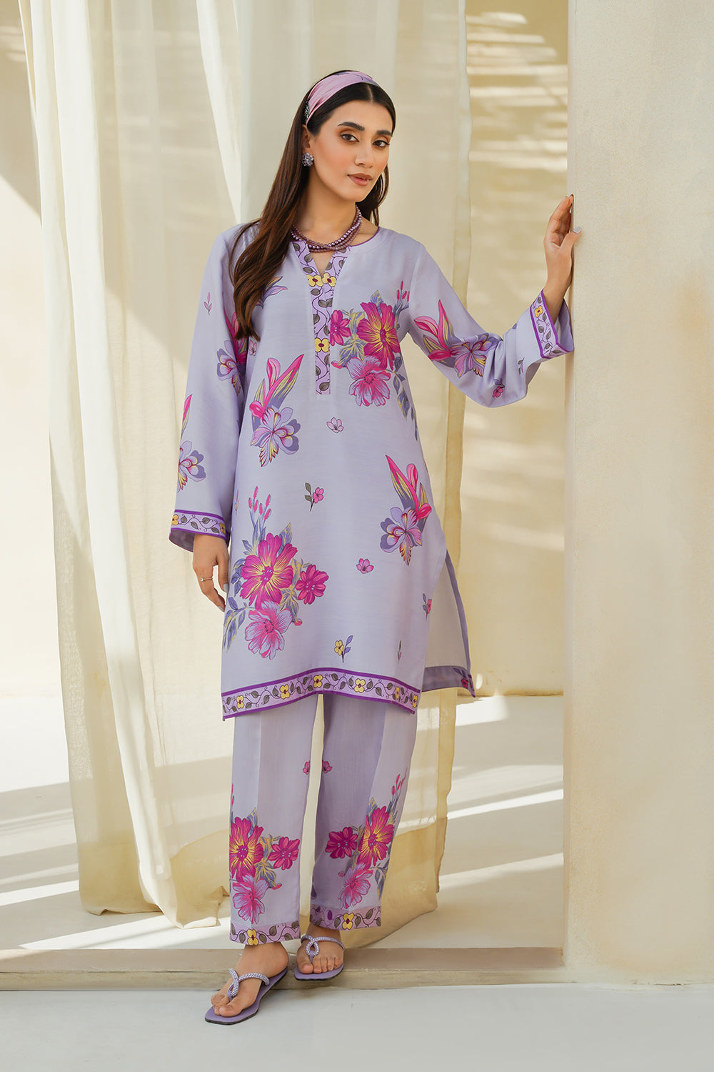 PRINTED CO-ORD | PURPLE HAZE