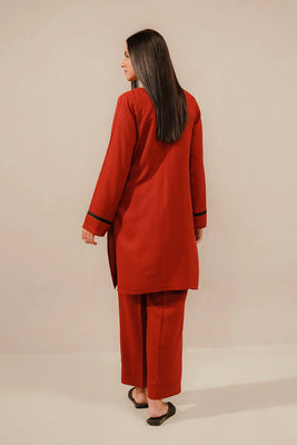 EMBROIDERED CO-ORD | RUBY