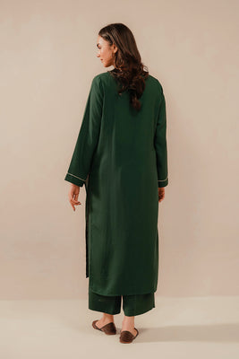 EMBROIDERED CO-ORD | JADE GREEN