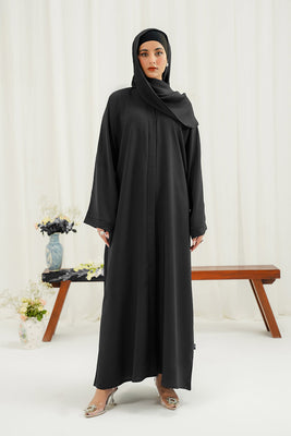 Misk Abaya | Buttoned Up