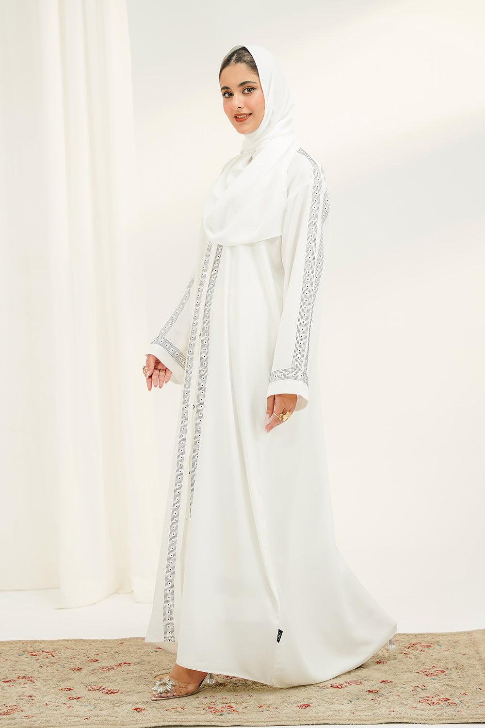 Noor Abaya | Buttoned Up