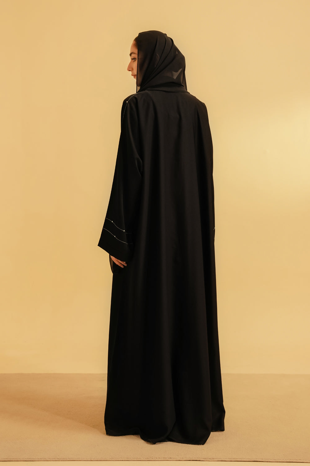 Embellished Abaya | Black