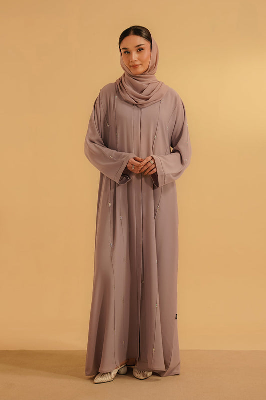 Embellished Abaya | Lilac 1000