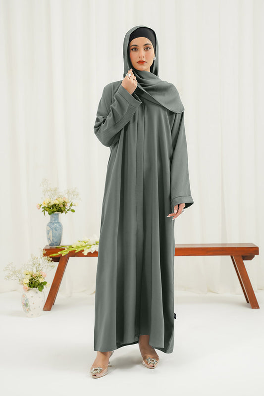 Khizra Abaya | Buttoned Up 1000