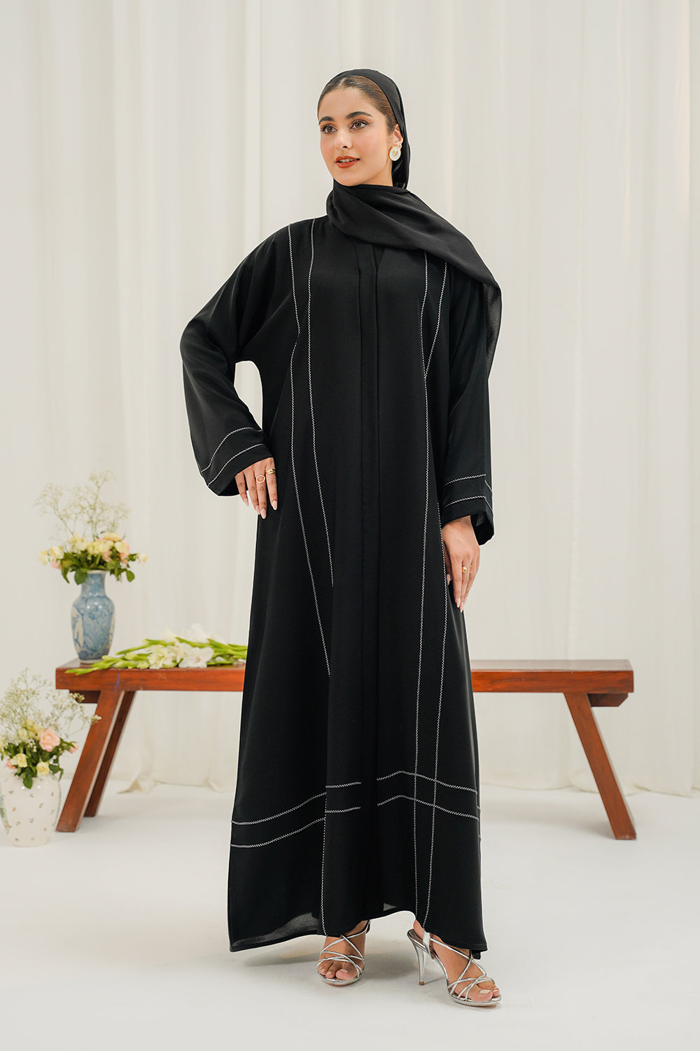 Aria Abaya | Buttoned Up
