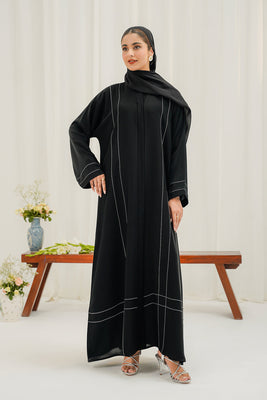 Aria Abaya | Buttoned Up