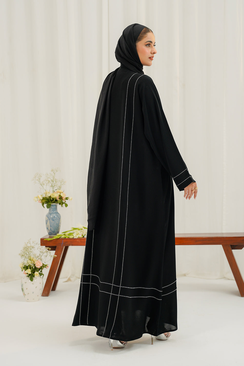Aria Abaya | Buttoned Up