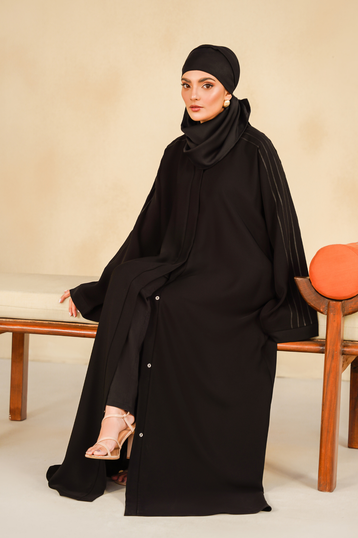 Marjan Abaya Set | Buttoned Up
