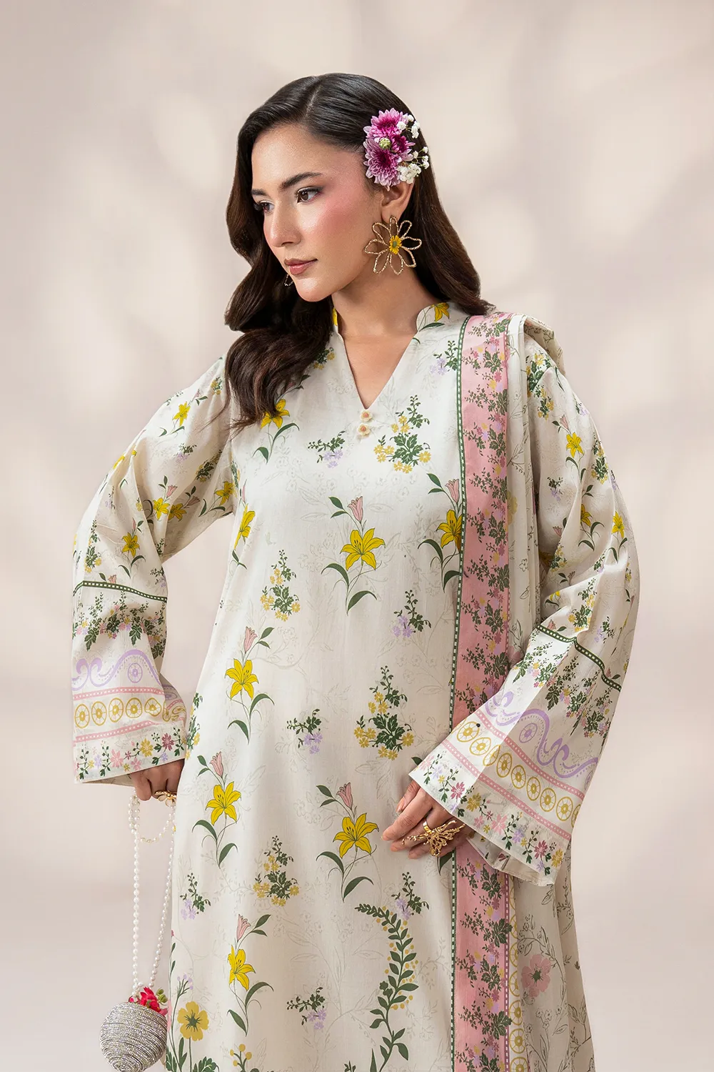 Roselle — Ivory Wildflower 3-Piece Set