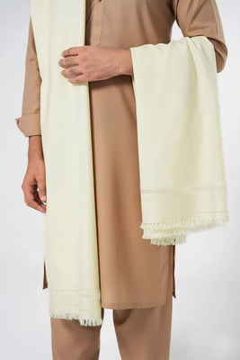 Men Shawl | Off-White