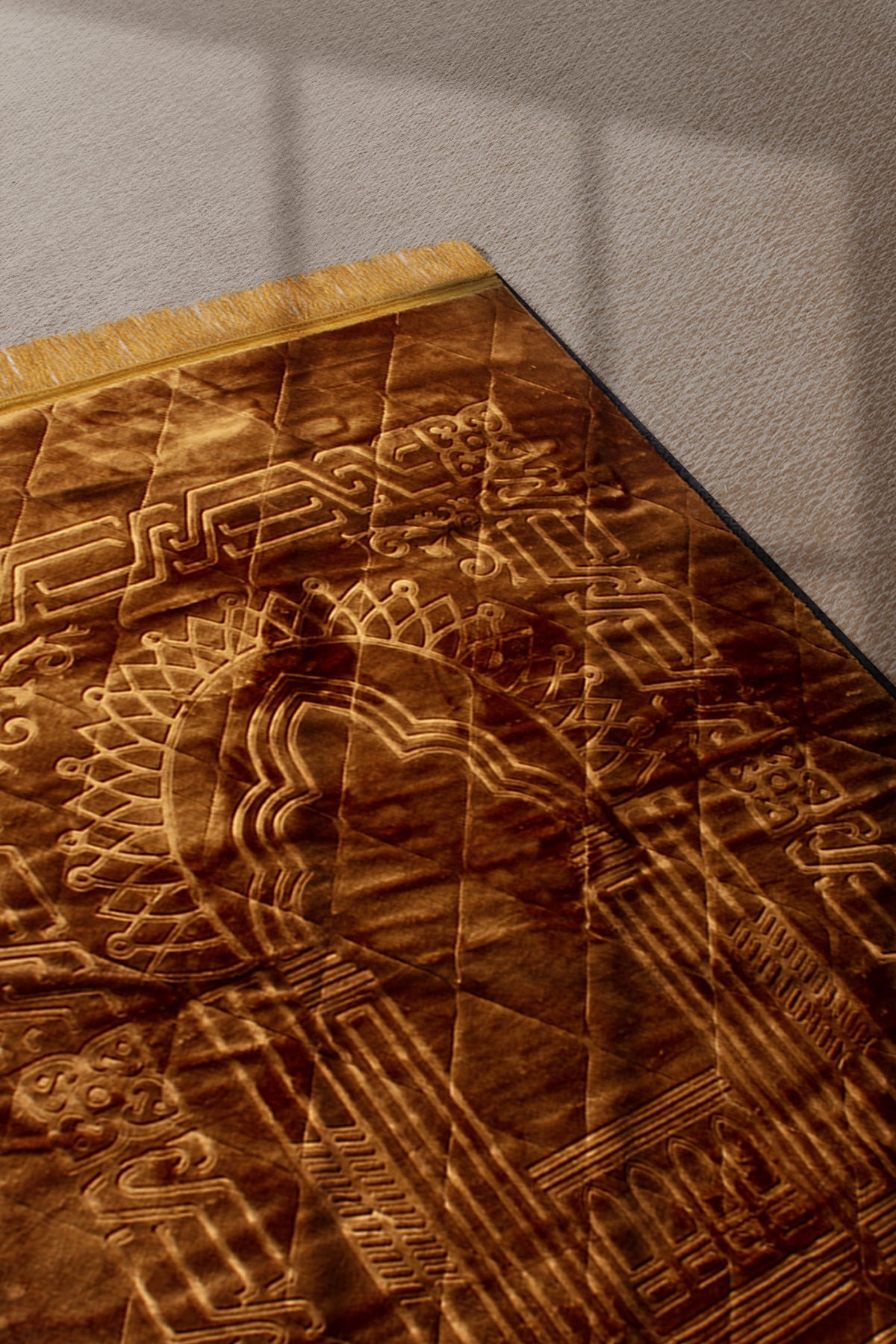 Prayer Mat Pure Elegance | Gold | Cushioned